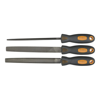  Набор напильников по металлу NEO Tools 37-605 3шт. 