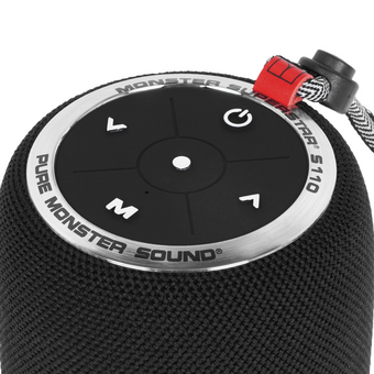  Портативная акустическая система MONSTER Superstar s110 чёрная 