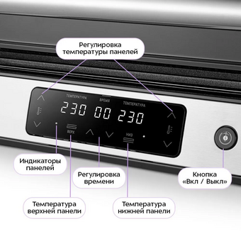  Электрогриль KITFORT КТ-4676 