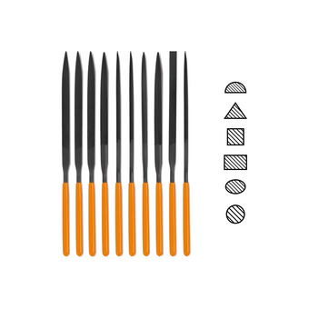  Набор надфилей RAGE 822014 10 шт 
