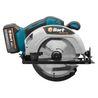  Пила циркулярная аккумуляторная Bort BHK-21LI-185 (93418590) с АКБ и ЗУ 