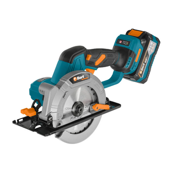  Пила циркулярная аккумуляторная Bort BHK-18LI-125 (93418583) с АКБ и ЗУ 