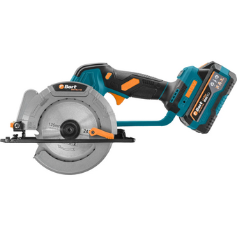  Пила циркулярная аккумуляторная Bort BHK-18LI-125 (93418583) с АКБ и ЗУ 