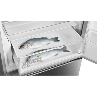  Холодильник Midea MDRB519MGE46ID нерж 