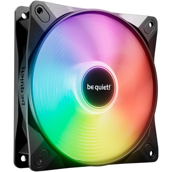  Кулер be quiet! Light Wings LX (BL123) Black 120mm PWM high-speed (120x120x25mm, 4-pin ARGB, 61.8CFM, 30.9dBA, 2100RPM) 