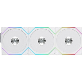  Комплект вентиляторов (3шт.) Lian Li Uni Fan TL Wireless 120 Reverse Blade (G99.12RTL1W3W.R0) / 12RTL1W3W White / 120x124x28мм (PWM, ARGB, 2300 об/м) 