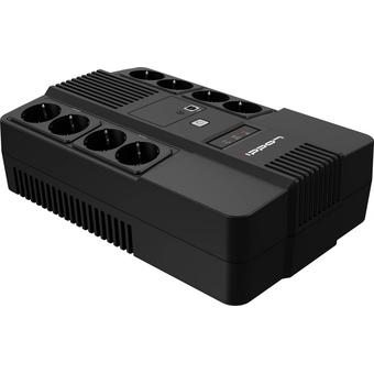  ИБП Ippon Nut 1050 (2061500) 600Вт 1050ВА черный 