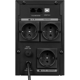  ИБП Ippon Back Basic 1050S New Euro (2095136) 600Вт 1050ВА черный 