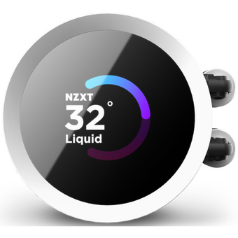 СВО NZXT Kraken 360 RGB (RL-KR360-W1) (270W, 360mm, LED temp., White, Fans 3x120mm, 78.86CFM, 33   СВО NZXT Kraken 360 RGB (RL-KR360-W1) (270W, 360mm, LED temp., White, Fans 3x120mm, 78.86CFM, 33