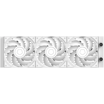  СВО ID-COOLING FX360 LCD PE White LGA1851/1700/1200/115X/AM4/AM5 (TDP 350W, ARGB Pump, LCD Display, PWM, Triple Fan) 