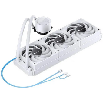  СВО JONSBO TG-360 White (300W, 360mm, ARGB/ Fans 3x120mm, 66.19CFM, 35.4dBA, 1800RPM) 
