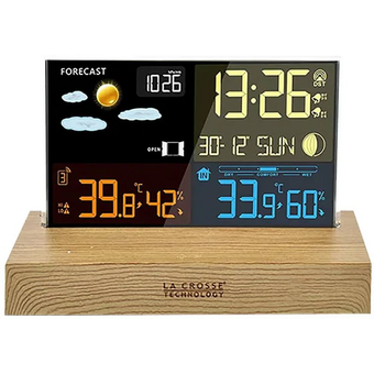  Метеостанция LaCrosse WS6206-BLA с подставкой под дерево 