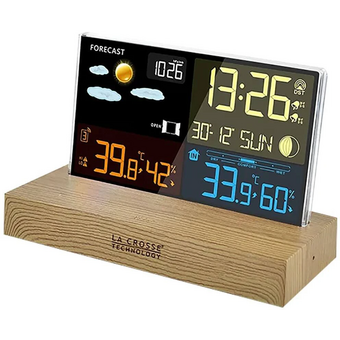  Метеостанция LaCrosse WS6206-BLA с подставкой под дерево 