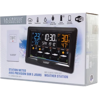 Погодная станция LaCrosse SW403-BLA черный 