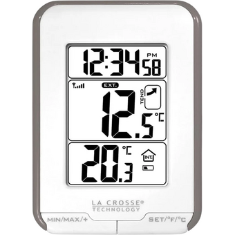  Термометр LaCrosse WS6810 белый с рамкой цвета тауп 