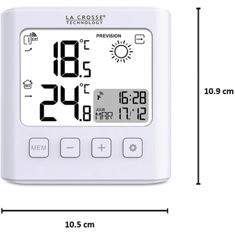  Погодная станция LaCrosse WS6231 белый 