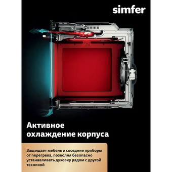  Духовой шкаф Simfer B5EM68025 