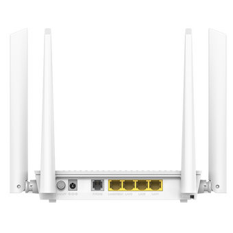  Маршрутизатор CUDY GP3000V AX3000 WiFi 6 VoIP GPON Router Dual Band Gigabit xPON Router, Realtek chipset,GPON/EPON, 2402Mbps at 5GHz+576Mbps at 2.4GHz 
