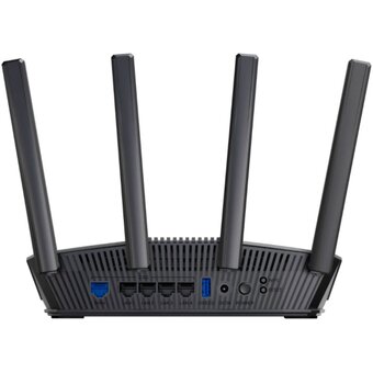  Маршрутизатор ASUS RT-BE82U (90IG0990-MO9B00) WiFi 7 4x2.5G USB 5764+688Mbps 5GHz/2.4GHz 