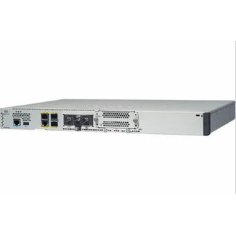  Маршрутизатор CISCO C8300-1N1S-6T 1RU with 1G WAN 1 SM slot and 1 NIM slot, and 6x 1GbE ports), 8GB DRAM, 8GB Flash, 16GB M.2 SSD Storage, 2x PSU 250W 
