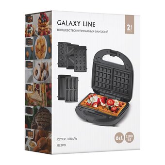  Вафельница GALAXY GL 2981 