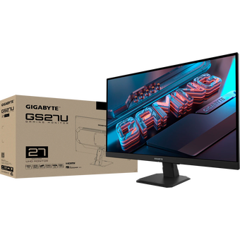 Монитор Gigabyte GS27U (20VM0-GS27UBU-1EKR) черный   Монитор Gigabyte GS27U (20VM0-GS27UBU-1EKR) черный