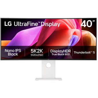 Монитор LG UltraFine 40U990A-W белый   Монитор LG UltraFine 40U990A-W белый