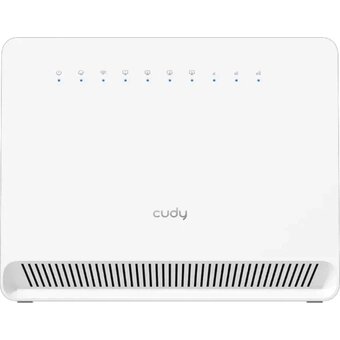  Модем CUDY N300 (LT400E) Wi-Fi 4G LTE-Cat4 Router, build-in 4G LTE modem, 4 10/100M RJ45, Nano SIM, 300Mbps at 2.4GHz, Internal antennas, PPTP/L2TP 