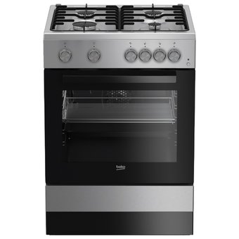  Плита Beko FSG62110DSCS серебристый/черный 