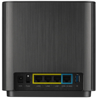  Маршрутизатор ASUS XT9(B-1-PK) (90IG0740-MO3B50) WiFi 6 3x1G USB 4804+2402+574Mbps 5GHz/2.4GHz 
