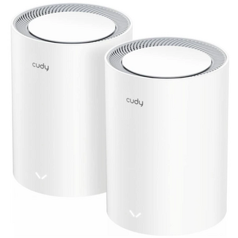  Mesh-система Cudy M3600(2-Pack) двухдиапазонная Wi-Fi 7 BE3600, 2,4/5ГГц, до 3570Мбит/с, 3x1Гбит/с, Cudy Mesh 