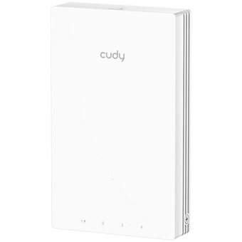  Точка доступа Cudy AP1300 Wall встраиваемая в стену гигабитная Wi-Fi AC1200, 2,4/5ГГц, до 1167Мбит/с, 5х1Гбит/с 