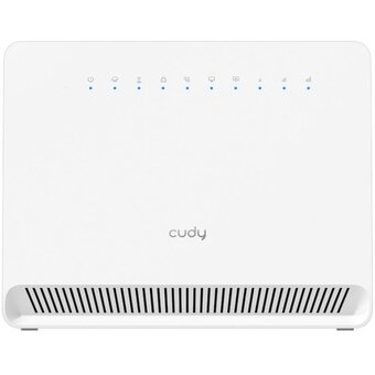  Модем CUDY N300 (LT400V) Wi-Fi 4G LTE-Cat4 VoLTE Router, build-in 4G LTE modem, 4 10/100M RJ45, 1 RJ11 Port, VoLTE, NanoSIM Slot, 300Mbps at 2.4GHz 