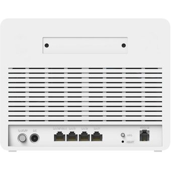  Модем CUDY N300 (LT400V) Wi-Fi 4G LTE-Cat4 VoLTE Router, build-in 4G LTE modem, 4 10/100M RJ45, 1 RJ11 Port, VoLTE, NanoSIM Slot, 300Mbps at 2.4GHz 
