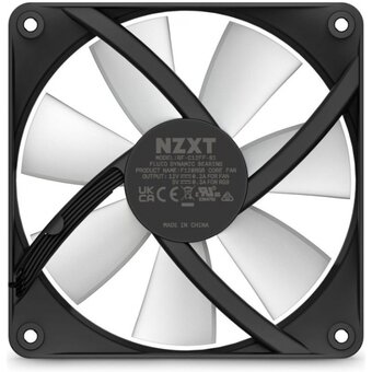 Кулер NZXT F120 RGB Core Triple Pack (RF-C12TF-B1) (120x120x25mm, 4-pin PWM, 78.86CFM, 33.88dBA, 1800RPM, Black, 3pcs) 
