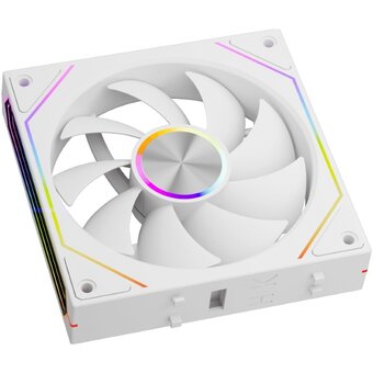  Вентилятор PcCooler F3 X120 WH ARGB (F3X120-WHAC012-GL) 120х120x25 белый 4-pin Ret 
