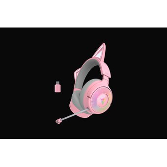  Гарнитура Razer Kraken Kitty V3 Pro RZ04-05170200-R3M1 Quartz 
