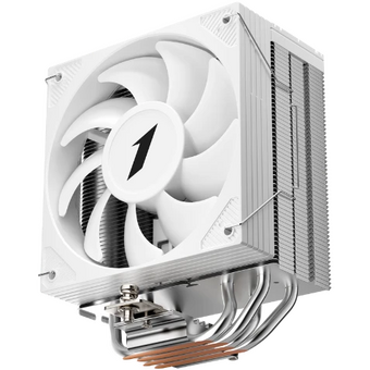  Кулер 1STPLAYER Cryo CY12 White (CY12-WH) / 4HPx6mm, single tower, 1x120mm fan, 750-1900 RPM, 57.6 CFM, 38.2 dBA 