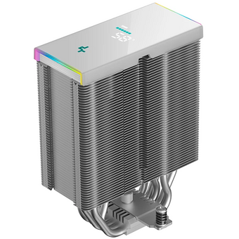  Кулер DEEPCOOL AK500S Digital SE WH LGA20XX/1700/1200/115X/AM5/AM4 (TDP 240W, PWM, Fan 120mm, 5 тепл. трубок, Copper Base, белый) Ret 