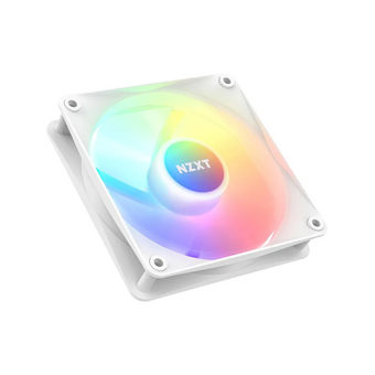  Кулер NZXT F140 RGB Core Twin Pack (RF-C14DF-W1) (140x140x25mm, 4-pin PWM, 89.48CFM, 32.5dBA, 1800RPM, White, 2pcs) 