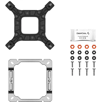  Кулер DEEPCOOL AK500S Digital SE WH LGA20XX/1700/1200/115X/AM5/AM4 (TDP 240W, PWM, Fan 120mm, 5 тепл. трубок, Copper Base, белый) Ret 