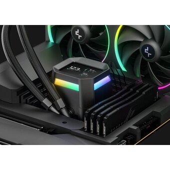  СВО DEEPCOOL LM360 LGA1851/1700/1200/115X/AM5/AM4 (TDP 300W, ARGB Lighting, Anti-Leak edition, PWM, Triple Fan) RET 