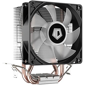  Кулер ID-COOLING SE-902X-B LGA1851/1700/1200/115X/AM5/AM4 (TDP 100W, PWM, 2 тепл.трубки прямого контакта, Blue LED Fan 92mm) Ret 