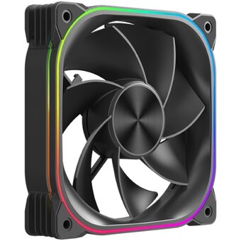  Вентилятор XASTRA FG120B ARGB reverse single pack 120x120x25мм (ARGB, PWM, black) Color Box 