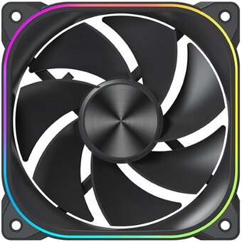  Вентилятор XASTRA FG120B ARGB reverse single pack 120x120x25мм (ARGB, PWM, black) Color Box 