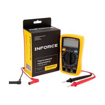  Мультиметр портативный Inforce 01-05-05 + прозвонка 