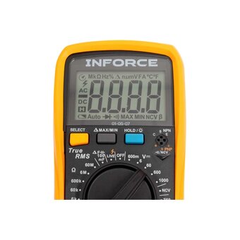 Мультиметр цифровой Inforce 01-05-07 универсальный 