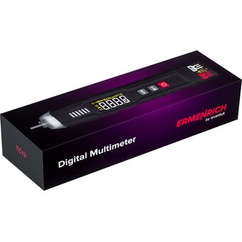 Мультиметр ERMENRICH Zing TC12 (82979) цифровой автоматический   Мультиметр ERMENRICH Zing TC12 (82979) цифровой автоматический