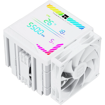  Кулер Thermalright Peerless Assassin 140 Digital White (PA140-DG-WH) (4-pin PWM, 165mm, Ni/Cu, 6x6mm, 1x120mm + 1x140mm, 82.CF) 