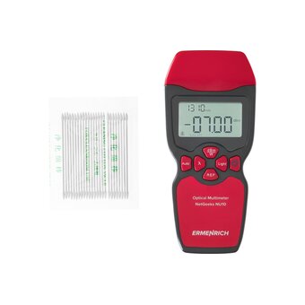 Мультиметр Ermenrich NU10 (82556) цифровой красный/черный   Мультиметр Ermenrich NU10 (82556) цифровой красный/черный